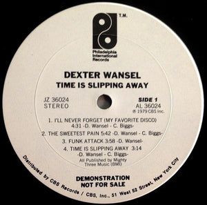 Buy Dexter Wansel : Time Is Slipping Away (LP, Album, Promo