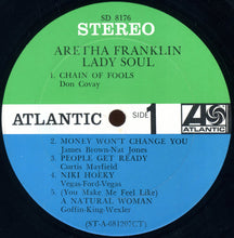 Load image into Gallery viewer, Aretha Franklin : Lady Soul (LP, Album, CT )