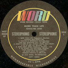 Load image into Gallery viewer, The Revivaltime Choir : More Than Life (LP, Album)