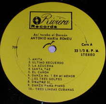 Load image into Gallery viewer, Orquesta Antonio Maria Romeu : Asi Tocaba El Danzon (LP, Album)
