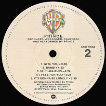 Load image into Gallery viewer, Prince : Prince (LP, Album, Win)