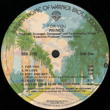 Load image into Gallery viewer, Prince : For You (LP, Album)