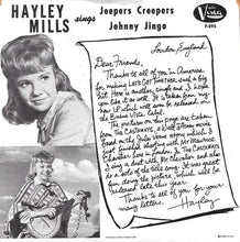 Load image into Gallery viewer, Hayley Mills : Jeepers Creepers (7", Single)