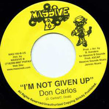 Load image into Gallery viewer, Don Carlos (2) &amp; Norrisman : The Heat Is On / I'm Not Given Up (7")
