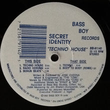 Load image into Gallery viewer, Secret Identity : Techno House (12&quot;)