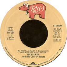 Load image into Gallery viewer, Rick Dees &amp; His Cast Of Idiots : Dis-Gorilla (7", Single)