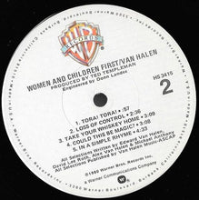 Load image into Gallery viewer, Van Halen : Women And Children First (LP, Album, Win)