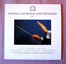 Load image into Gallery viewer, Antonín Dvořák, Erich Kleiber, Gustav Mahler, Dimitri Mitropoulos, Arturo Toscanini, Sergei Prokofiev, Ludwig van Beethoven, Felix Mendelssohn-Bartholdy, Richard Wagner, Carl Maria von Weber, Claude Debussy : Famous Conductors And Orchestras (3xLP, Comp)