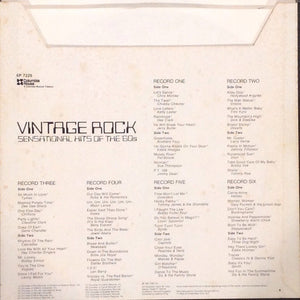 Various : Vintage Rock:  Sensational HIts of the '60s (6xLP, Comp, Box)