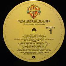 Load image into Gallery viewer, Nicolette Larson : Nicolette (LP, Album, Los)