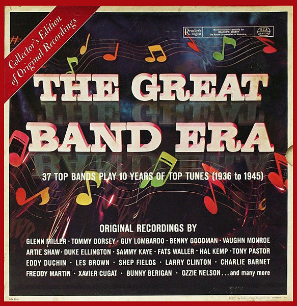 Various : The Great Band Era (1936-1945) (10xLP, Comp + Box)