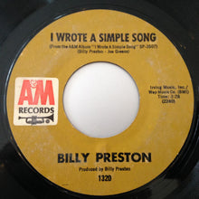 Load image into Gallery viewer, Billy Preston : Outa-Space (7&quot;, Mon)