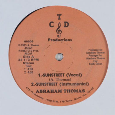 Abraham J. Thomas : Sunstreet / That Time Of Year (12