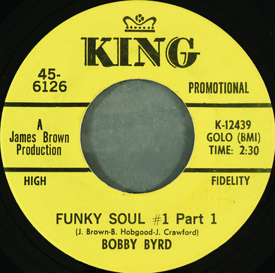 Bobby Byrd : Funky Soul #1 (7
