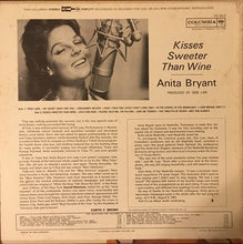Load image into Gallery viewer, Anita Bryant : Kisses Sweeter Than Wine (LP, Album)