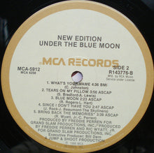Load image into Gallery viewer, New Edition : Under The Blue Moon (LP, Album, Club, RCA)
