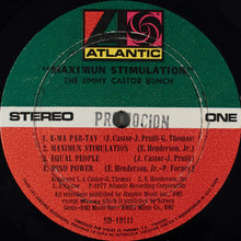 Load image into Gallery viewer, The Jimmy Castor Bunch : Maximum Stimulation (LP, Album)
