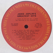 Load image into Gallery viewer, Janis Joplin : Janis Joplin&#39;s Greatest Hits (LP, Comp)