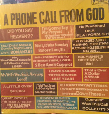 Various : A Phone Call From God  (LP, Comp)
