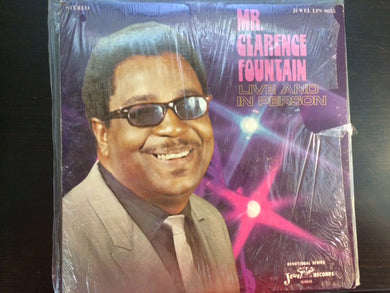Clarence Fountain : Live And In Person (LP, Album)