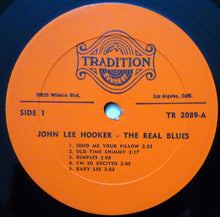Load image into Gallery viewer, John Lee Hooker : The Real Blues (LP, Comp)
