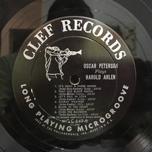 Load image into Gallery viewer, Oscar Peterson : Oscar Peterson Plays Harold Arlen (LP, Album, Mono)