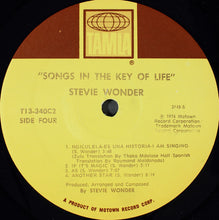Load image into Gallery viewer, Stevie Wonder : Songs In The Key Of Life (2xLP, Sup + 7&quot;, EP + Album, Gat)