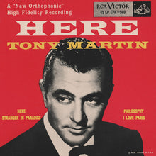 Load image into Gallery viewer, Tony Martin (3) : Here (7", EP)