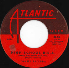 Load image into Gallery viewer, Tommy Facenda : High School U.S.A. (North And South Carolina) (7", Single)