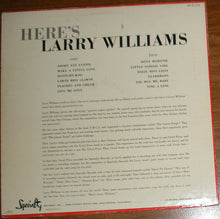 Load image into Gallery viewer, Larry Williams (3) : Here&#39;s Larry Williams (LP, Album, Mono)