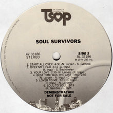 Load image into Gallery viewer, Soul Survivors : Soul Survivors (LP, Album, Promo)