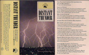 Bernie Krause : Distant Thunder (Cass, Album)