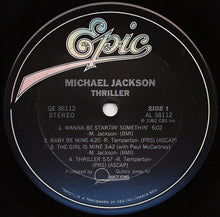 Load image into Gallery viewer, Michael Jackson : Thriller (LP, Album, Car)