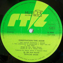 Load image into Gallery viewer, Depeche Mode : Construction Time Again (LP, Album)