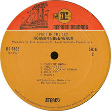 Load image into Gallery viewer, Norman Greenbaum : Spirit In The Sky (LP, Album, Ter)