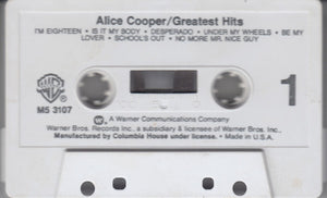 Alice Cooper : Greatest Hits (Cass, Comp, Club)