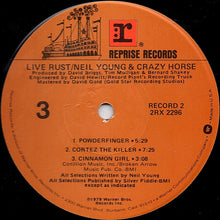 Load image into Gallery viewer, Neil Young &amp; Crazy Horse : Live Rust (2xLP, Album)