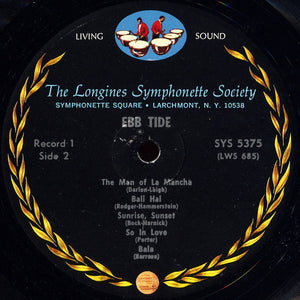 The Longines Symphonette : Ebb Tide (5xLP + Box)