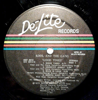 Kool & The Gang : Good Times (LP, Album)