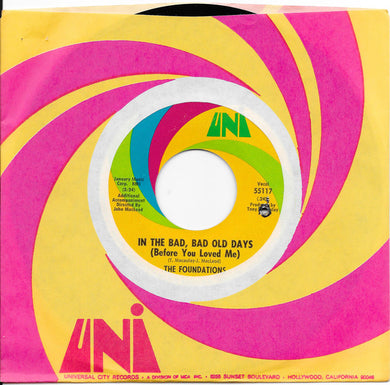 The Foundations : In The Bad, Bad Old Days (Before You Loved Me) (7