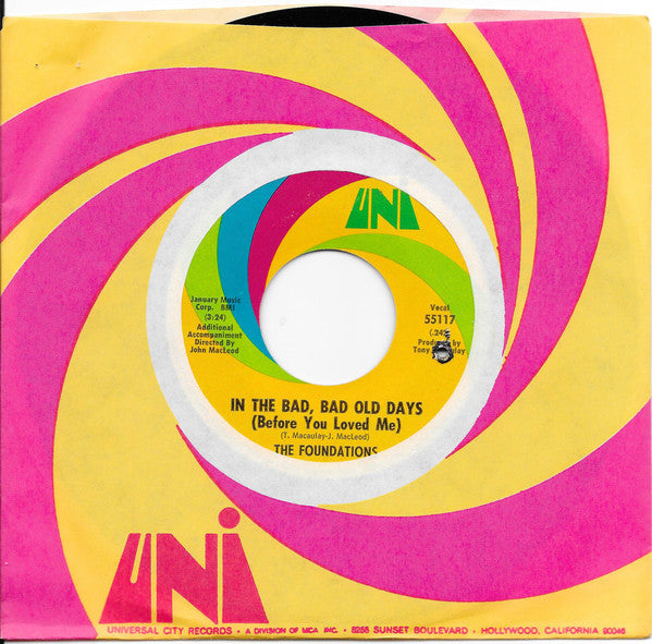 The Foundations : In The Bad, Bad Old Days (Before You Loved Me) (7