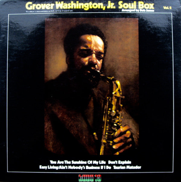 Grover Washington, Jr. : Soul Box Vol. 2 (LP, Album)