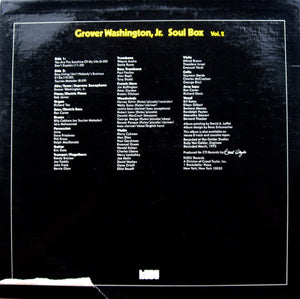 Grover Washington, Jr. : Soul Box Vol. 2 (LP, Album)