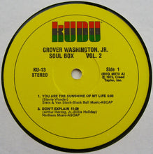 Load image into Gallery viewer, Grover Washington, Jr. : Soul Box Vol. 2 (LP, Album)