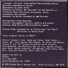 Load image into Gallery viewer, Prince : Dirty Mind (LP, Album, Win)