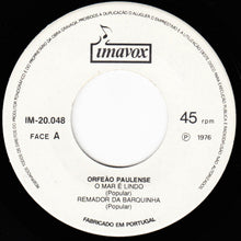 Load image into Gallery viewer, Orfeão Paulense : Paul Do Mar (7", EP)
