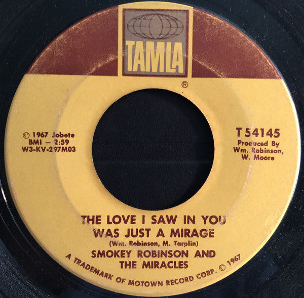 Smokey Robinson And The Miracles : The Love I Saw In You Was Just A Mirage (7