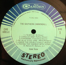 Load image into Gallery viewer, Hank Snow : The Southern Cannonball (LP, RE)