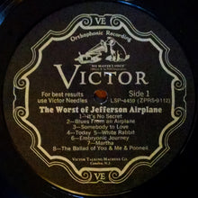 Load image into Gallery viewer, Jefferson Airplane : The Worst Of Jefferson Airplane (LP, Comp, Roc)