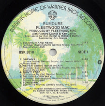 Load image into Gallery viewer, Fleetwood Mac : Rumours (LP, Album, Win)